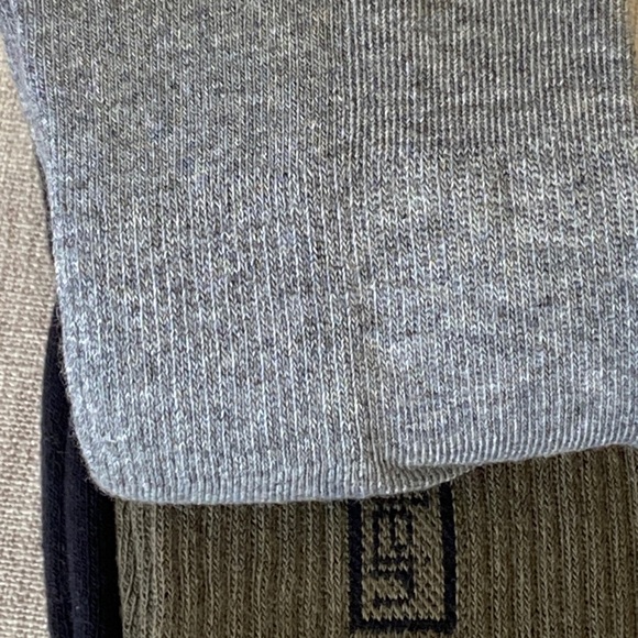 Calvin Klein Men’s Reimagined Heritage Cushion Crew 3 Pairs Grey Mix - Picture 12 of 12